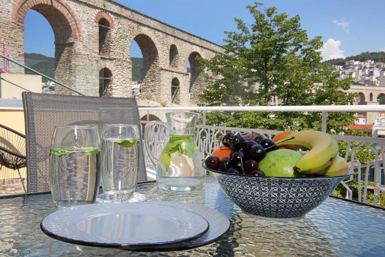 شقة Under The Aqueduct Boutique House كافالا المظهر الخارجي الصورة