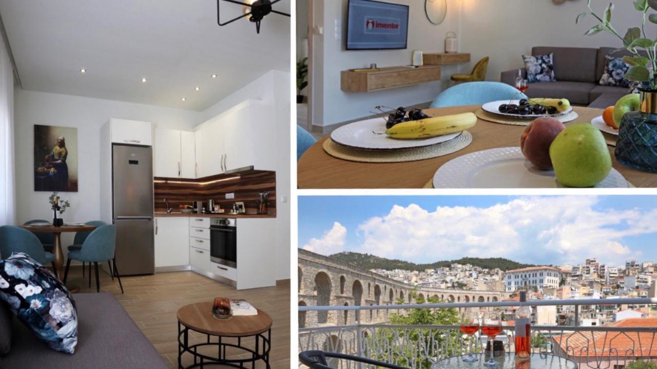 شقة Under The Aqueduct Boutique House كافالا المظهر الخارجي الصورة